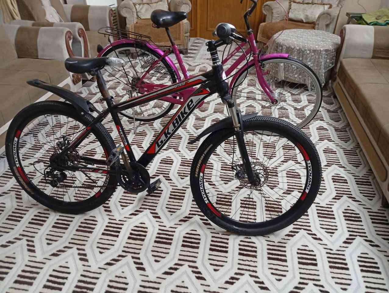 سلام عليكم بايسكل ياباني للبيع او مراوس بناتي كير وحساس كون نضيف كامل مكمل حجم 26 السعر 75 وبي مجال للطيبين مكاني بغداد  البياع الاتصال على *********** متواجد واتساب ومازنجر
