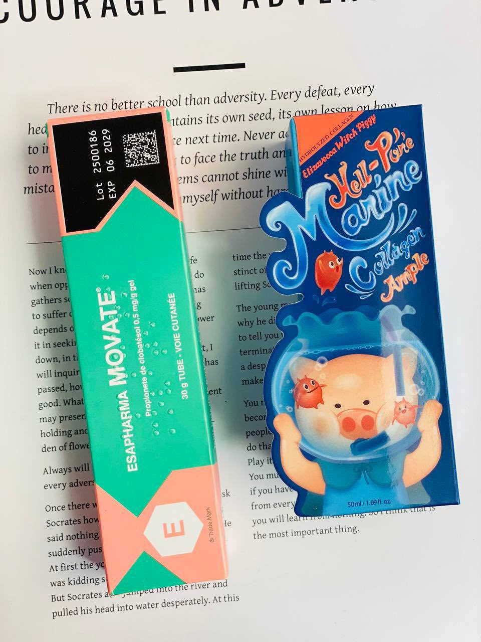 ✨ عرض العناية والترطيب الفاخر ✨

إذا بشرتج تعبانة وتحتاج ترطيب حقيقي ونعومة من أول لمسة… هذا العرض معمول إلج 💖

💧 سيروم Marine Collagen Ampoule
ترطيب عميق + إشراقة فورية ✨
يعزز نضارة البشرة ويخليها ممتلئة وناعمة بشكل ملحوظ

🌸 كريم Movate
تهدئة فورية للبشرة 😍
يخفف الاحمرار والتهيجات ويمنحك ملمس حريري مريح

💖 النتيجة؟
بشرة ناعمة، صافية، ومشرقة من أول استخدام ومع الاستمرار راح تلاحظين فرق واضح 🔥

🚚 متوفر توصيل لكل المحافظات
📩 احجزي هسه قبل نفاذ الكمية!

#العناية_بالبشرة
#ترطيب_البشرة
#نضارة_البشرة
#بشرة_صافية
#روتين_العناية


**إذا كنت صاحب هذا الإعلان وتريد حذفه لأي سبب، رجاءا أرسل رسالة إلى الدعم الفني**