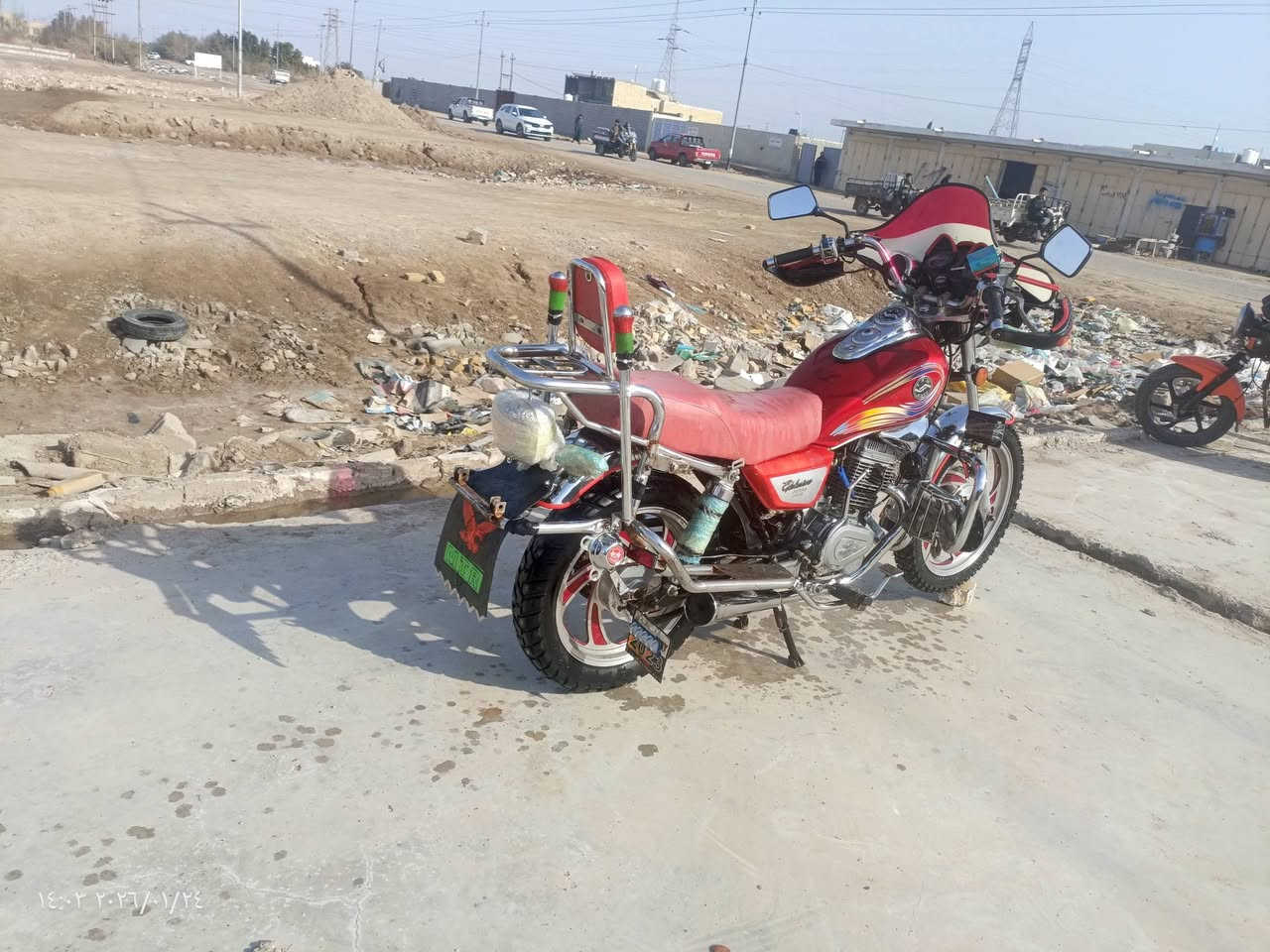 تايموته موديل22 كفاله عامه دراجه كرهبايات كله شغاله
تشتغل عن بعد تايرات تخم دراجه مال جني
سعر مليون و 150 وبهي مجال حك جيه
مكاني قلعه سكر فرع زيوت ملاحضه ما رد خاص هاذه رقمي*********** خادم الكم
