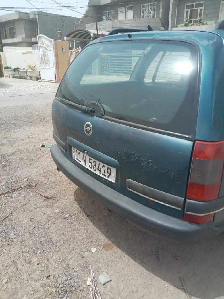 أوبل أوميكا (ستيشن) موديل1996 محرك2000 مفتوح ،گير عادي،جام عادي،سنتر لوك ،بيها باب خلفي مدعوم موجود عندي واحد،بعض المكانات جارد الكلير
(المحرك والگير والحداديه)على الفحص
السعر 42 
 رقم بغداد بأسمي،مكان السياره الضلوعيه.
للاستفسار ***********
