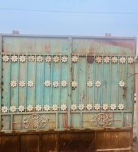 باب كراج للبيع عرض ٣ رتفاع ٣ 07844330972 للستفسار