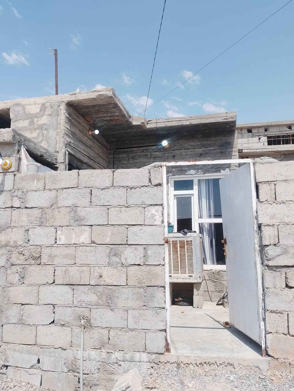 مشتمل 100 متر
الموقع #الدبس خلف مدرسه المحاسن الابتدائيه 
واصل مي كهرباء ملبوخ داخل خارج باستثناء استاره ولبخ واجهه. السعر 22 
***********
