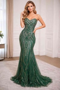 فستان مناسبات • مقاس S/M • ظهر قيطان