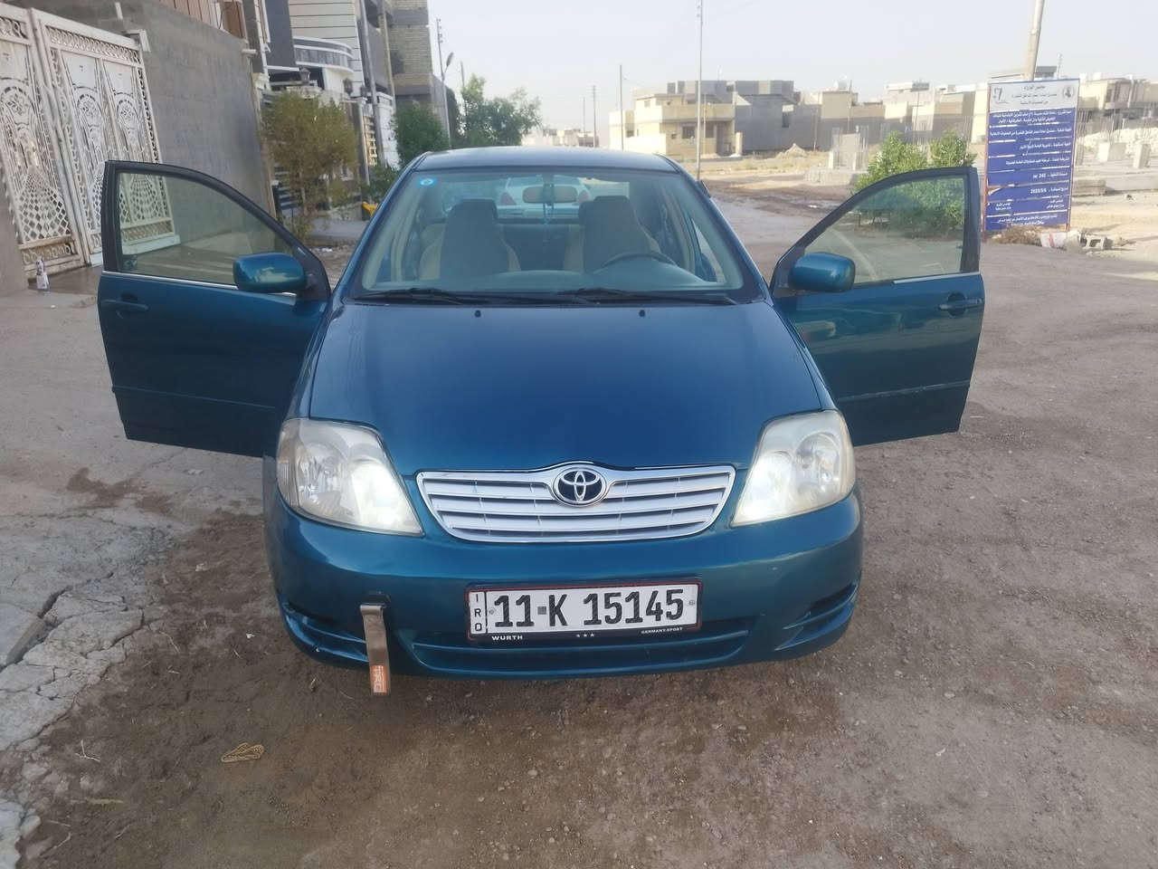 كورلا بيكاتشو خليجي ١٦٠٠ مكفوله موديل ٢٠٠٢ من الضربه صبغ حزام نضيفه خير من الله
سعر ٧٥ تحويل ثاني يوم السياره بسمي رقم انكليزي
