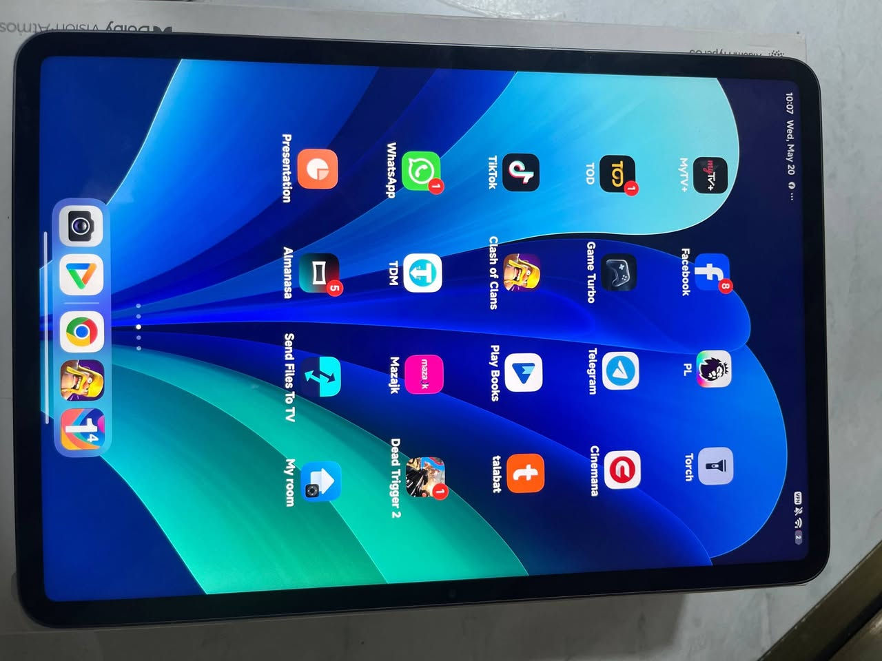 السلام عليكم ورحمة اللّٰه وبركاته
لبيع شاومي Pad 7.
$ السعر: 440 ألف دينار
المكان بغداد البياع
ماكو توصيل
"


**إذا كنت صاحب هذا الإعلان وتريد حذفه لأي سبب، رجاءا أرسل رسالة إلى الدعم الفني**