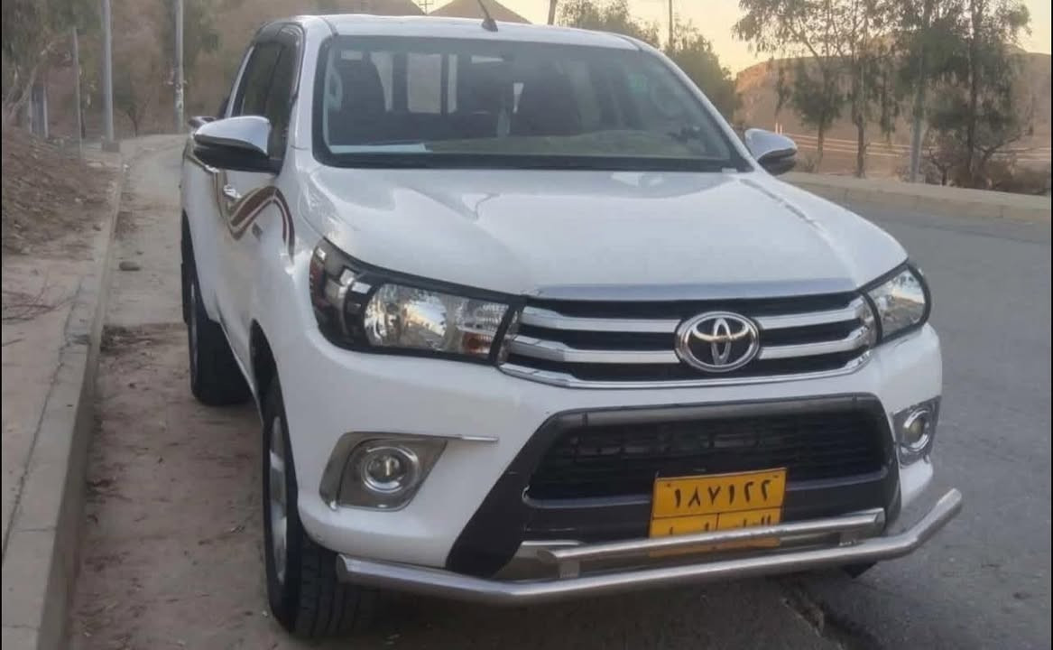 ئۆتۆمبێل :توێتا هایلۆکس 2018

 شەریکە جیهان سەیارەیەکی نمونە لەجوانی 

 ســــعر $ یەک کۆمێنـت بکە راســـتەوخۆ بــۆ دێـــت🟢

170 هەزار ڕۆیشتوە
. سەنەوی بەسەر چوە. 
ئەوەندەی لەوێنەکە دیاری کراوە سبوخی هەیە 

ژمارەی خاوەن سەیارە👈: ***********
