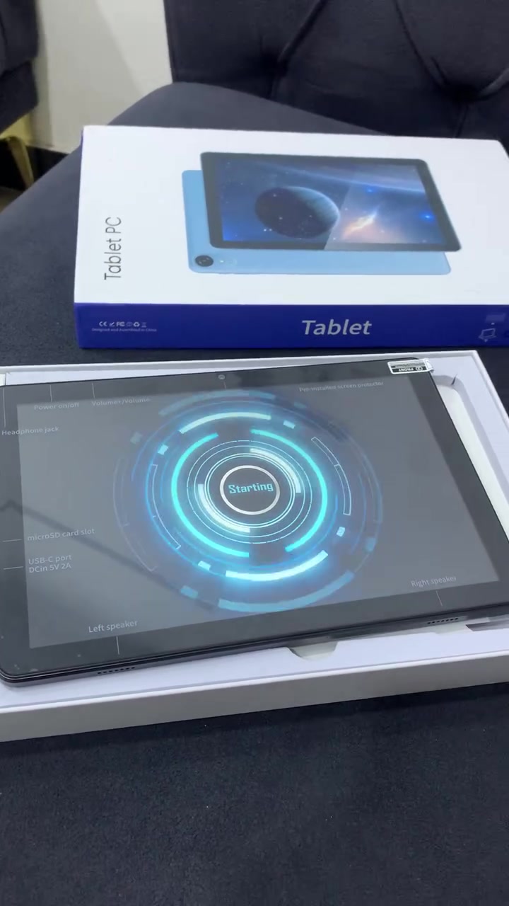 ذاكره 64 السعر 100 الف واصل 

جهاز لوحي (تابلت) "Tab K12" بنظام أندرويد.يتميز بوجود كاميرات ومكبرات صوت.يحتوي على منفذ USB-C للشحن وفتحة لبطاقة microSD.


**إذا كنت صاحب هذا الإعلان وتريد حذفه لأي سبب، رجاءا أرسل رسالة إلى الدعم الفني**