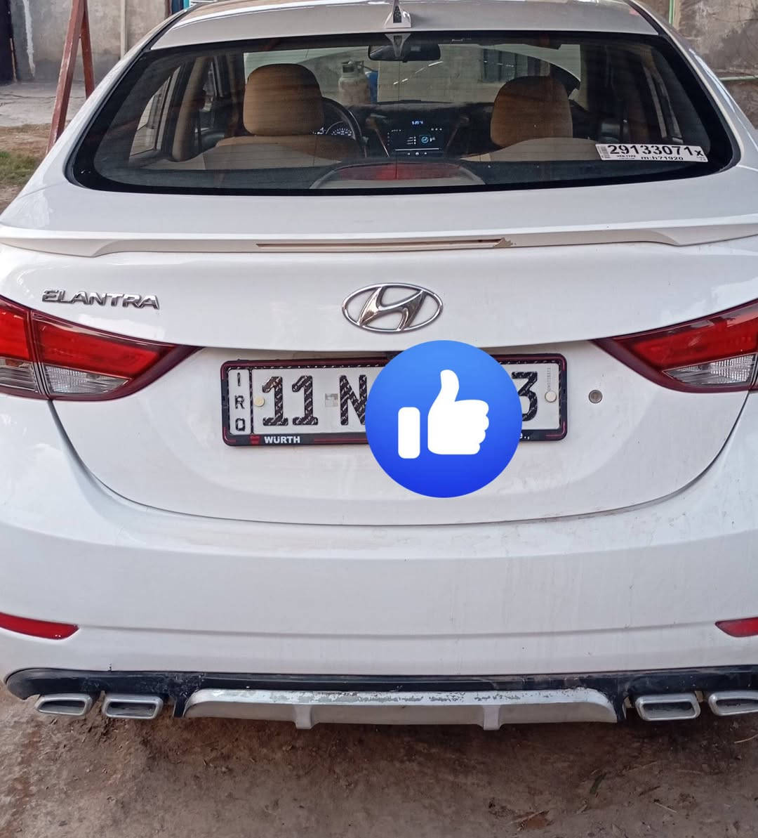 سلام عليكم النترا موديل 16 سياره خليجي رقم الإنكليزي بغداد مكينه تبخر السعر 118  الرقم ***********,/***********  بغداد غير متواجد علا الفيس
