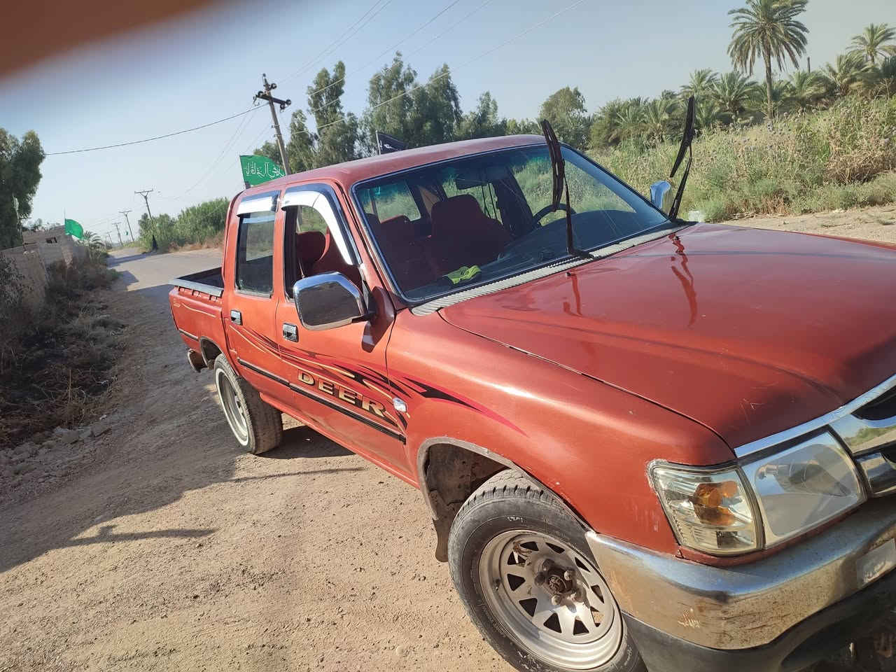 دير 2007 للبيع 
سياره شغاله خير من الله 

تبريد بس منقصه غاز 

محركها بي صرف قليل 

كير بالضمان كهربائيات شغاله جام كهربائي

صدرها مشتغله جديد 

السياره مصبوغه عام جماليه 

مكان تواجد السياره ديالى .سنويه لل 28 

السعر 40 وبيها مجال 

لل استفسار ***********
