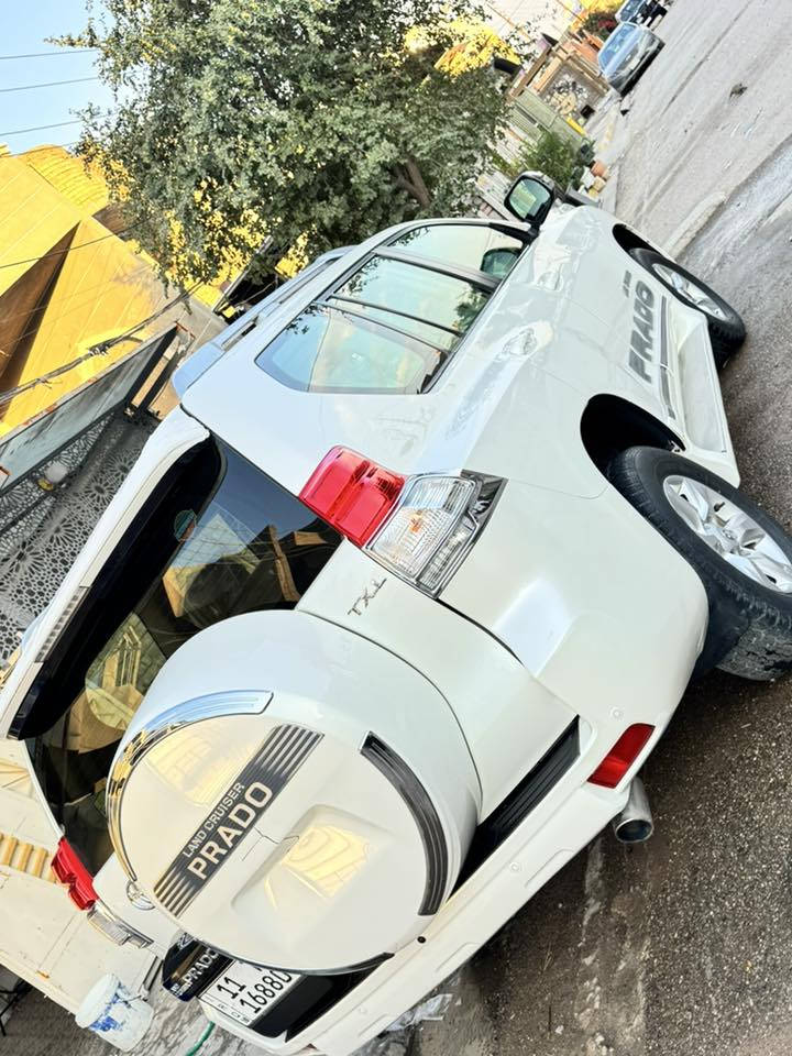 تويوتا برادو موديل ٢٠١١ رقم بغداد بسمي ٦سلندر ٧ راكب بصمه فتحه شاشه كامره تخم تاير جديد تبريد ٣ قطع صدر جديد مكفوله من الصبغ ومن التبديل محرك وكير كفاله من الفتح السعر ٢٤٥ ورقه مكاني بغداد البلديات ***********
