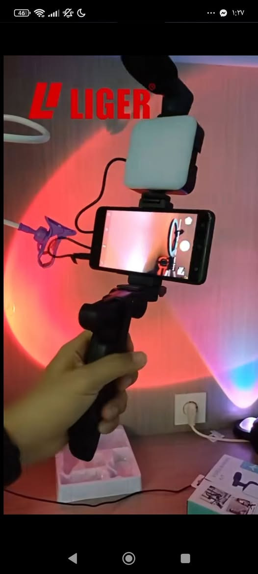 اخوان هذي معده تصوير احترافيه تلاثة في واحد ماي و اضائة وستاند للتواصل *********** او خاص
