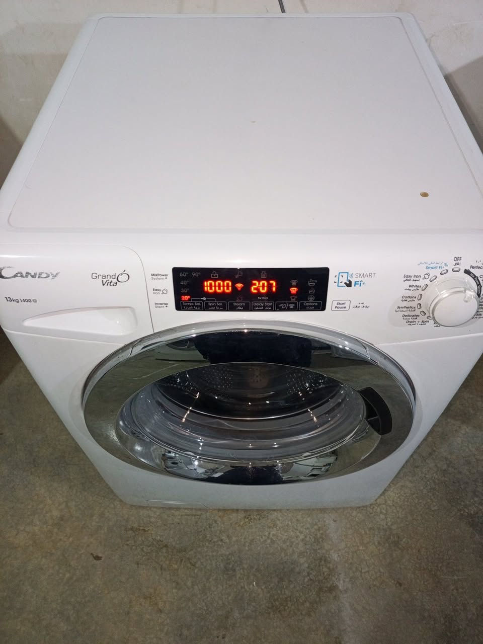 للبيع غسالة ملابس تماتيك 
شرط الشغل والنظافة 100%
كاندي ايطالي شاشه لمس حديث 
الشراي فقط يتصل 
***********واتس
***********قفط واتس
13كيلو وما واصلة مصلح
