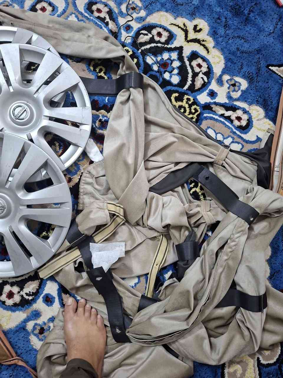 سلام عليكم بردات وسفاري مال نيسان ٢٥ السياحي كبات بوشيات ٢
السعر
البردات جدد بعد ٧٥
السفاري ٧٥
الكبات٤٠
البوشيات الوحدة ب١٥
***********
