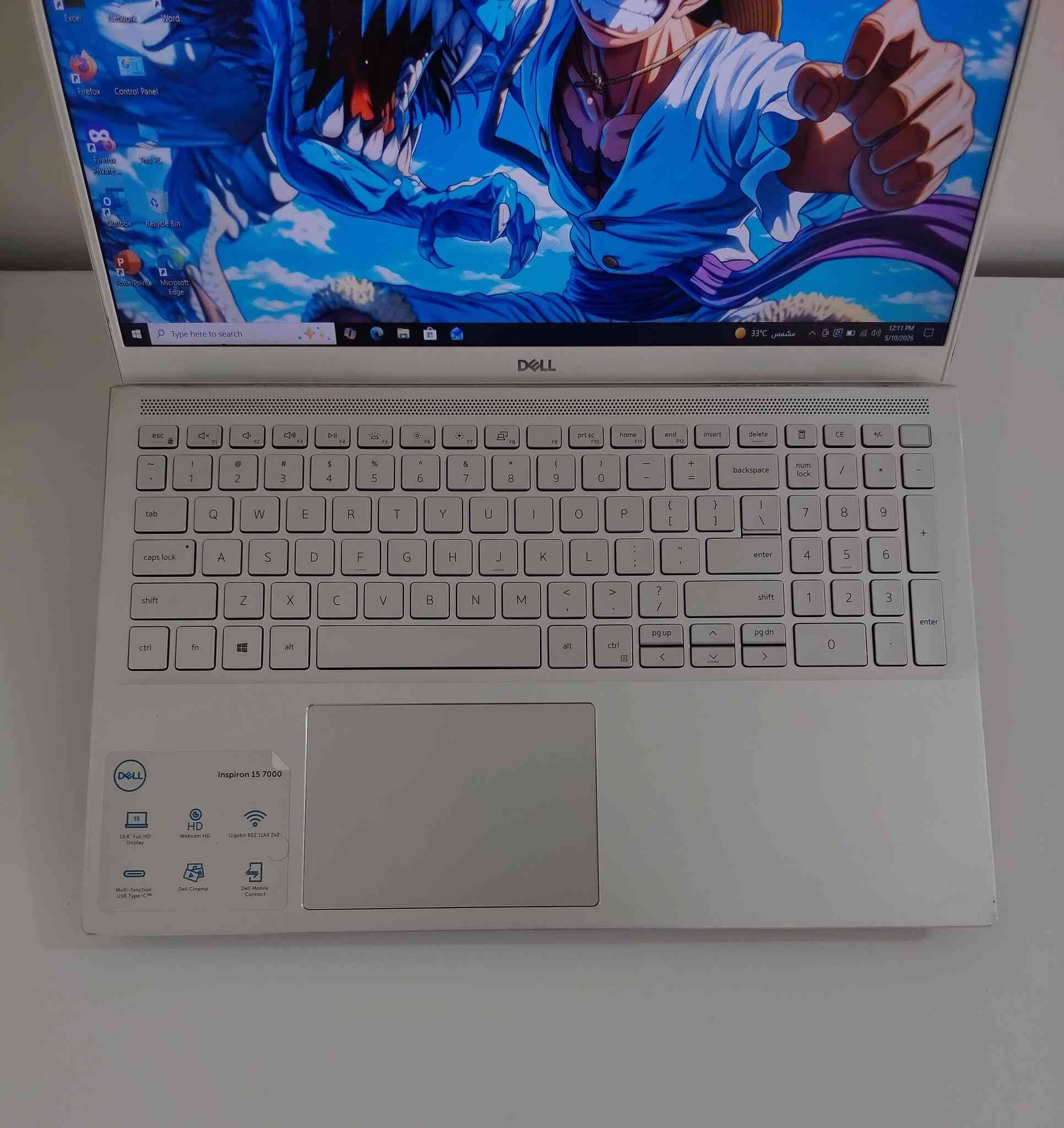 💥لابتوب أداء قوي يخدمك بالشغل والالعاب بسعر خرافي 🔥

💻 Dell 7500 🔥

🌟 مناسب للدراسة، المونتاج، التصميم، البرمجة، والألعاب الحديثة. 

🌟 يخدمك بالشغل والألعاب والتصميم بكل راحة. 

💙🤍 المواصفات 🤍💙

🌬️ معالج Core i7 الجيل العاشر H
🔥 i7-10750H / 12 CPUs
🌬️ رام 16GB DDR4
🌬️ هارد 512GB SSD M.2 سريع جداً
🌬️ كرت شاشة خارجي NVIDIA GTX 1650 Ti 4GB
🌬️ يشغل ألعاب وبرامج قوية بأداء ممتاز
✨ شاشة FHD ألوان ودقة روعة
✨ لون فضي فخم وأنيق
✨ الجهاز نظيف جداً نفس الصور
✨ البطارية Excellent بنسبة 88% ومفحوصة بالبايوز وبرامج الفحص
⌨️ كيبورد ستيكر ضوئي مرتب وجذاب. 

🌟🌟🌟🌟🌟🌟🌟🌟🌟🌟🌟🌟🌟🌟🌟🌟🌟🌟

🚗يتوفر خدمة توصيل لجميع المحافظات.

🩵بغداد 5 الف دينار فقط. 
🩵محافظات 6 الف دينار فقط.

🌟🌟🌟🌟🌟🌟🌟🌟🌟🌟🌟🌟🌟🌟🌟🌟🌟🌟

🎊🎁 الهدايا الي توصل وياالجهاز 🎁🎊
1_ تنصيب البرامج الاساسية
2_شاحنة الابتوب 
3_حقيبة الابتوب 
4_ماوس ضوئي
5_ماوس باد 

🌟🌟🌟🌟🌟🌟🌟🌟🌟🌟🌟🌟🌟🌟🌟🌟🌟🌟

📑ضمان لمدة عشره أيام من تاريخ الإستلام.

☎️للحجز والاستفسار التواصل على الخاص.

🖥️مكتب النبأ لتجارة لابتوبات المستعملة وقطع الغيار.

⏰أوقات العمل من 5 عصرا الى 12 مساء.


**إذا كنت صاحب هذا الإعلان وتريد حذفه لأي سبب، رجاءا أرسل رسالة إلى الدعم الفني**