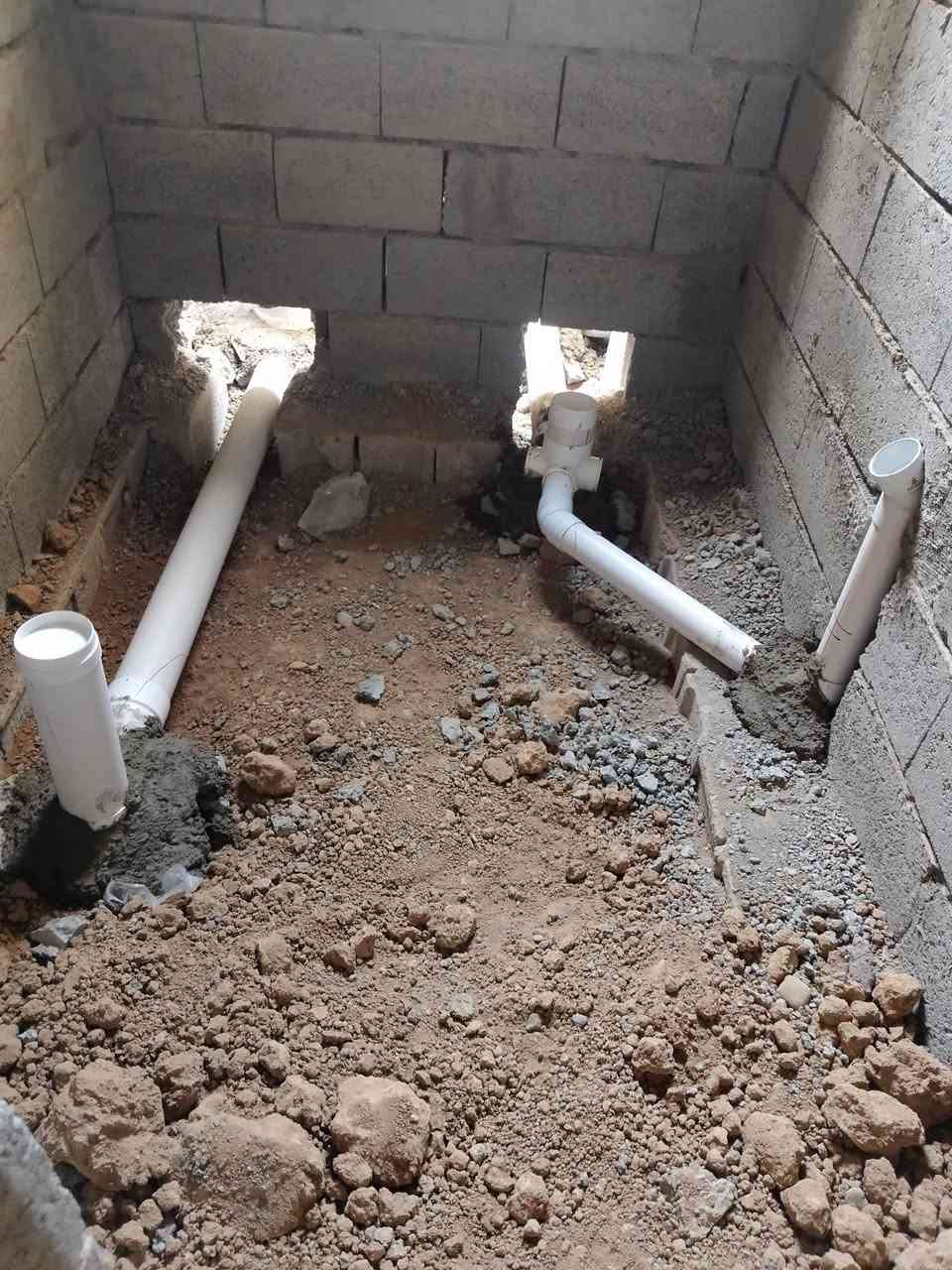تم الحمدلله انجاز عمل في حي بدر وحسب الطلب تاسيسات صحيات عامه ماء كهرباء ومجاري البيت ال100متر طابق واحد ب600الف شرط شغل درجة اولى رجاء مايعجبك لاتعلق الاتصال ***********
