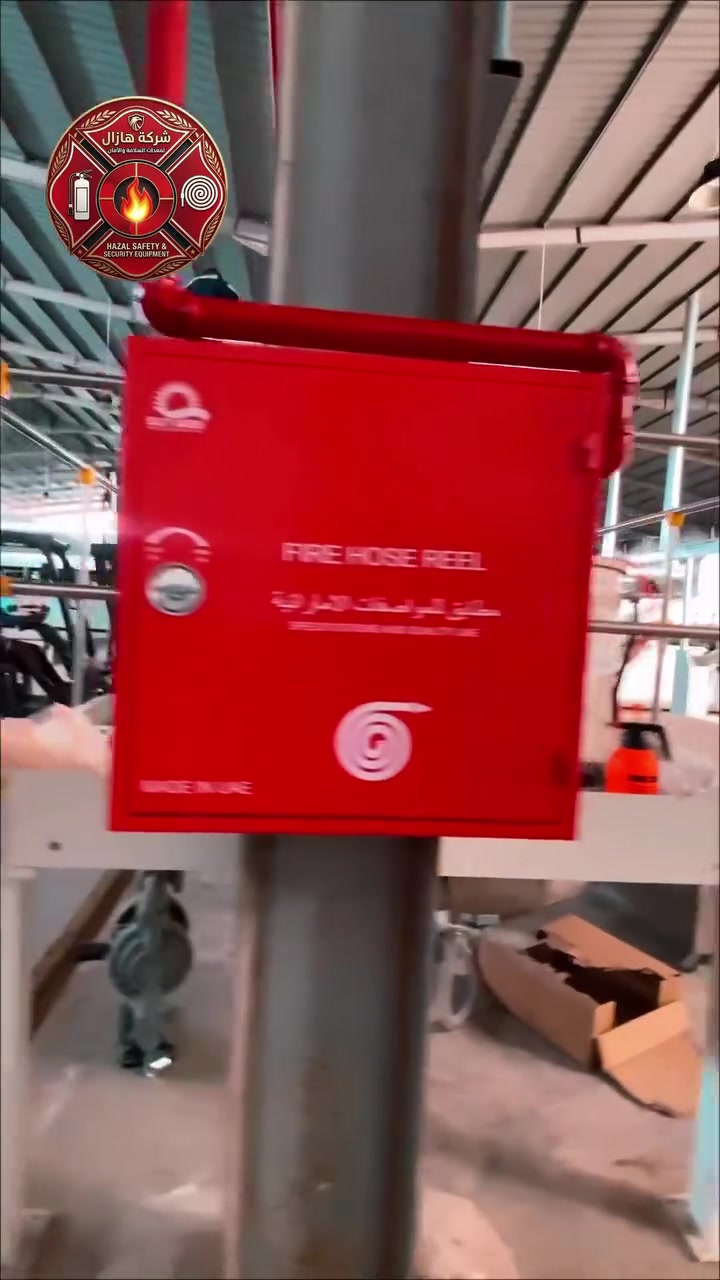 🚨 قامت كوادرنا باشراف من المهندس المختص بتنفيذ الشبكة الخاصة باطفاء الحRيق لصالح معمل 🏭 كربلاء المقدسه للمفروشات  المتظمنة هوزريلات وفوهات حRيق ومدافع غطت كافة المساحه المطلوبه مع مضخة بسعة 250 غالون بضغط 10بار بوقت قياسي لا يتجاوز الأربع ايام 
 السرعة مع الاتقان هو شعارنا الوحيد✅
شركة هازال لمعدات السلامة ولأطفاء
خدمة العملاء📞***********
بأدارة سيد حسن الموسوي
