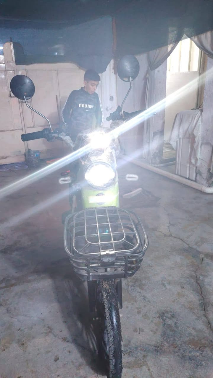 بايسكل شحن حجم 20 للبيع فقط بطاريات ضعيفه سعر 160 بي مجال للشراي فقط
ضد الماء
بلوتوث
شحن هاتف
اشارات
ضوء ناصي عالي وضوء اصفر
بصمتين سويجين


**إذا كنت صاحب هذا الإعلان وتريد حذفه لأي سبب، رجاءا أرسل رسالة إلى الدعم الفني**