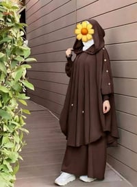 👈🏻الموديل الاجمل والاكثر مبيعاً 👌🏻💯  جلباب اسلامي  يجمع بين الحشمة وال...