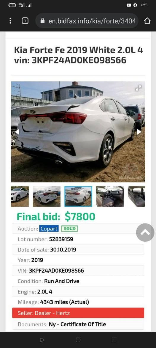 السلام عليكم فورتي ٢٠١٩صور الحادث مرفقه ليبل واحد بدون ارباك بيه بارد الجاملغ الخلفي كد شبر السعر١٢٧ وبيه مجال كير atللتفاصيل اكثر ***********مكينه مبدل راجز
