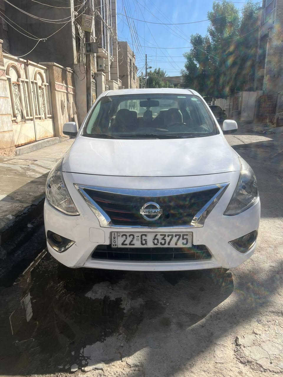 نيسان سني هندي موديل ٢٠٢١ رقم أربيل السيارة.  مكينة گير تبريد ماشية ٩٢  سعرهة ٩٥ بيهة مجال مكاني بغداد الشعب ***********
