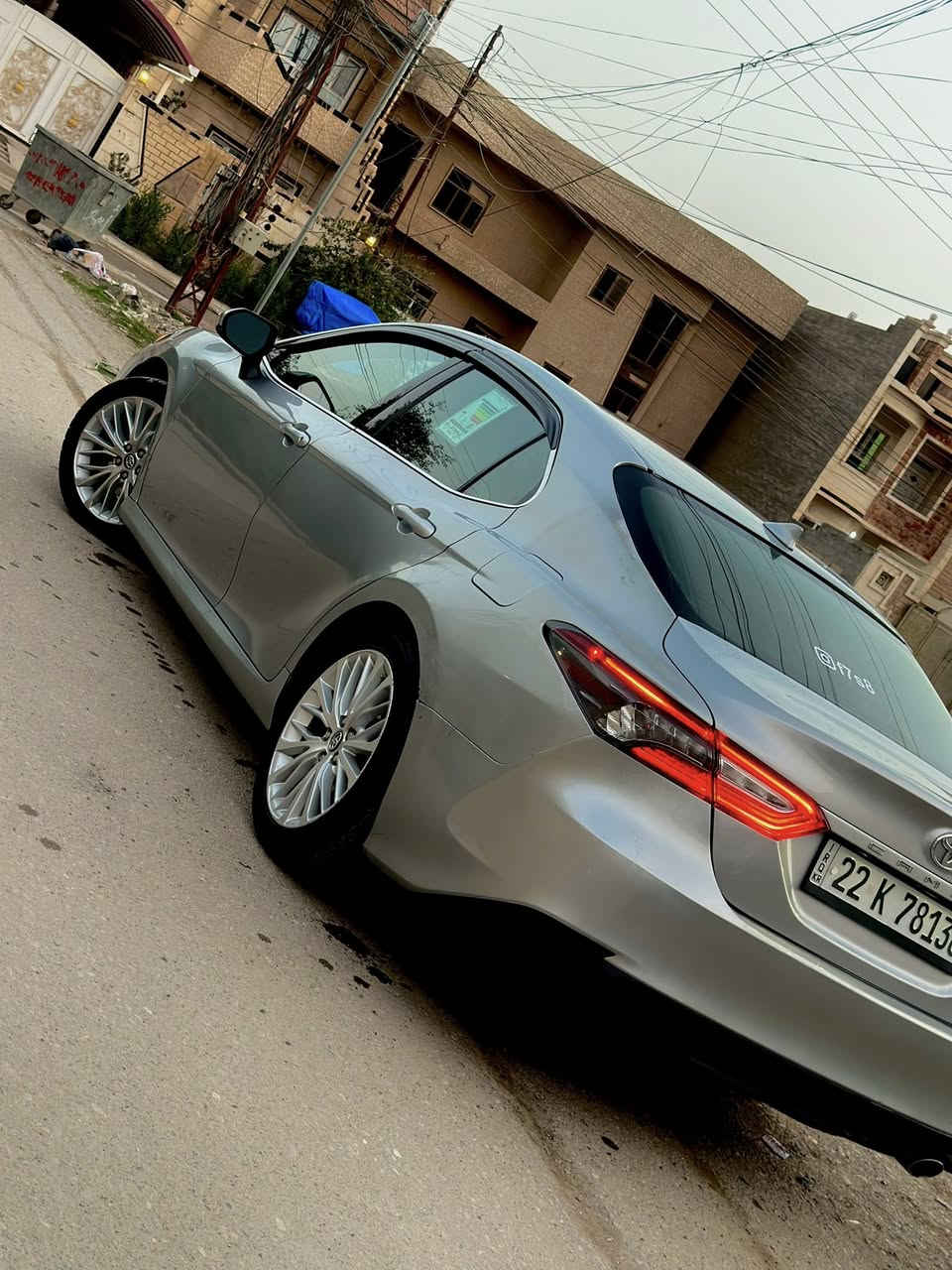 2019 XLE لون سلفر
كامري 2019 فول عدا لسلايت
‎ كير محرك شرط
صدر ماكلك فول طوبه ينرادله شىويه
‎بصمه تشغيل 
‎بصمه ابواب 
‎كراسي كهرباء 
‎تدفئة كراسي 
‎اضوية اماميه زنون 
‎لد امامي زنون 
‎رادار امامي 
‎اوتو ستوب 
‎اوتو هاند بريك 
‎كاميرا خلفيه مع تحديد مسرب 
‎صندوق خلفي كهرباء 
‎تحكم ستيرن جهتين 
‎النقطة العمياء بالمرايا الجانبية
‎بلوتوث اوامر صوتيه 
‎تبديل جاملغ يسار ونفس  اللون 
‎كلير باب السايق من امريكا السياره بيها 3 قطع
‎السعرر167 ورقة 
‎رقم الشاصي مرفق مع الصور 
‎رقم اربيل تحويل ثاني يوم 
‎للاستفسار الاتصال .‬ ‭***********
