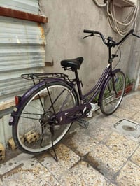 باسكل بناتي شركه NA2 لون بنفسجي يحتاجه دسك وتاير خلفي فقط حسااس شغال ن...