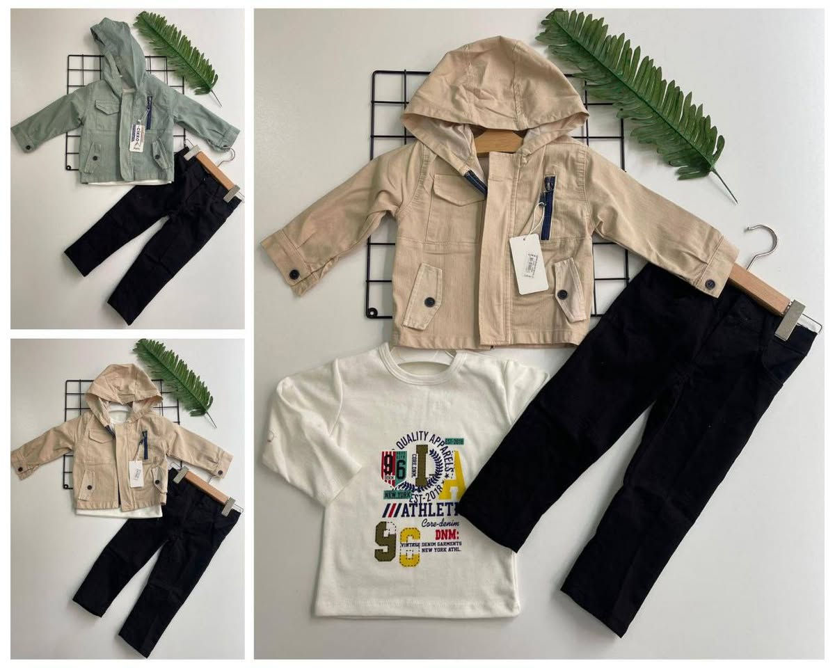 طقم ولادي 3 قطع 
العمر 2/5*6/9 سنوات 
للتواصل واتس اب +905414025916


**إذا كنت صاحب هذا الإعلان وتريد حذفه لأي سبب، رجاءا أرسل رسالة إلى الدعم الفني**