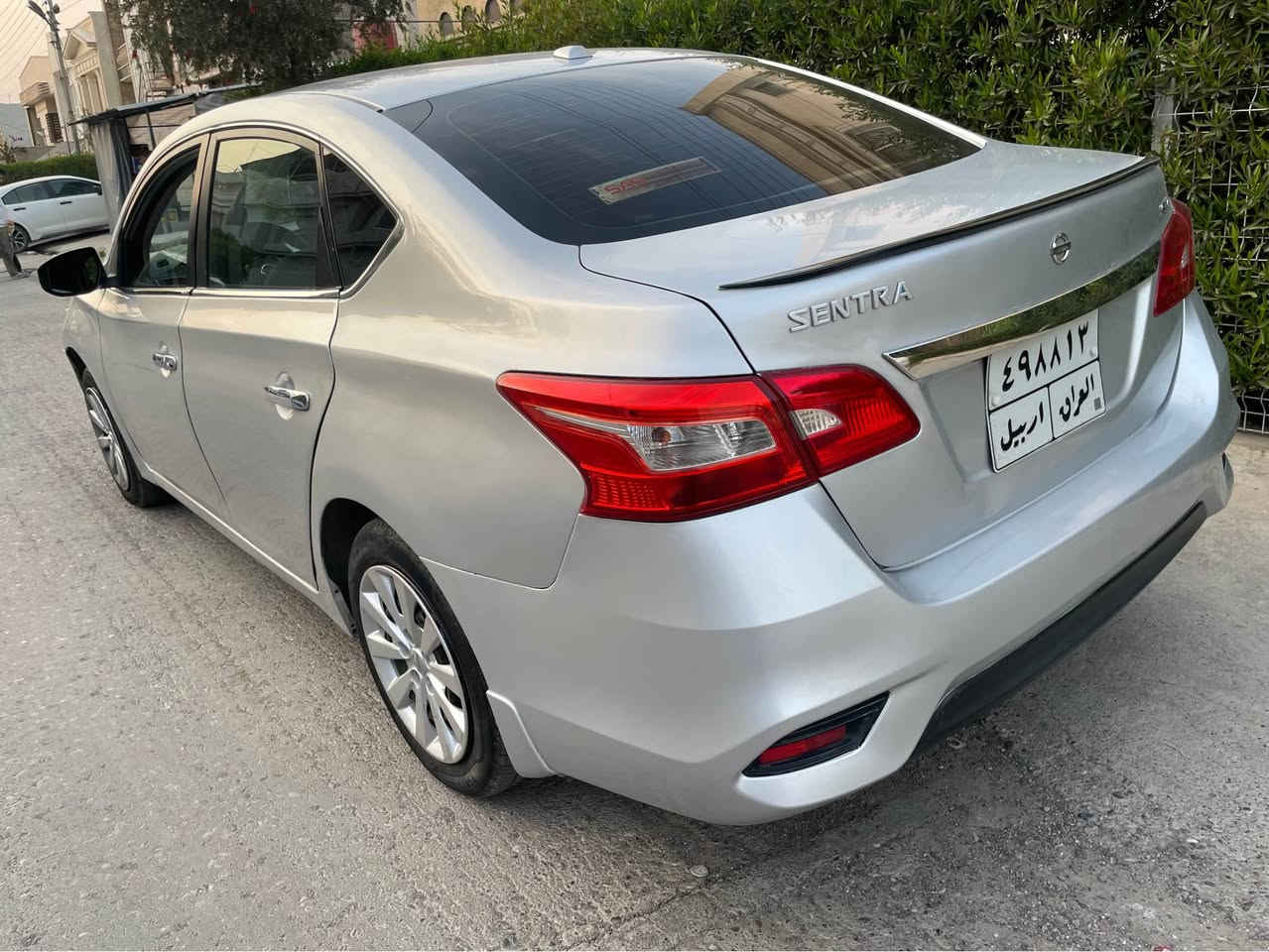 سينترا sv ٢٠١٧ سلفر
بةسمة شاشة و كاميرة
توماتيك و كوشين هيتةر
كيرو مكينة مةربوت بةشرت
سيارة زور توندو تول و جوانة
جواو بارجةو نيو سبوخ  
بشتي نية جةمبيكي خةفيفي بيشي هةية
رقم شانسي 3N1AB7AP7HY205399
سعر ٩٥$
*********** أربيل, العراق
