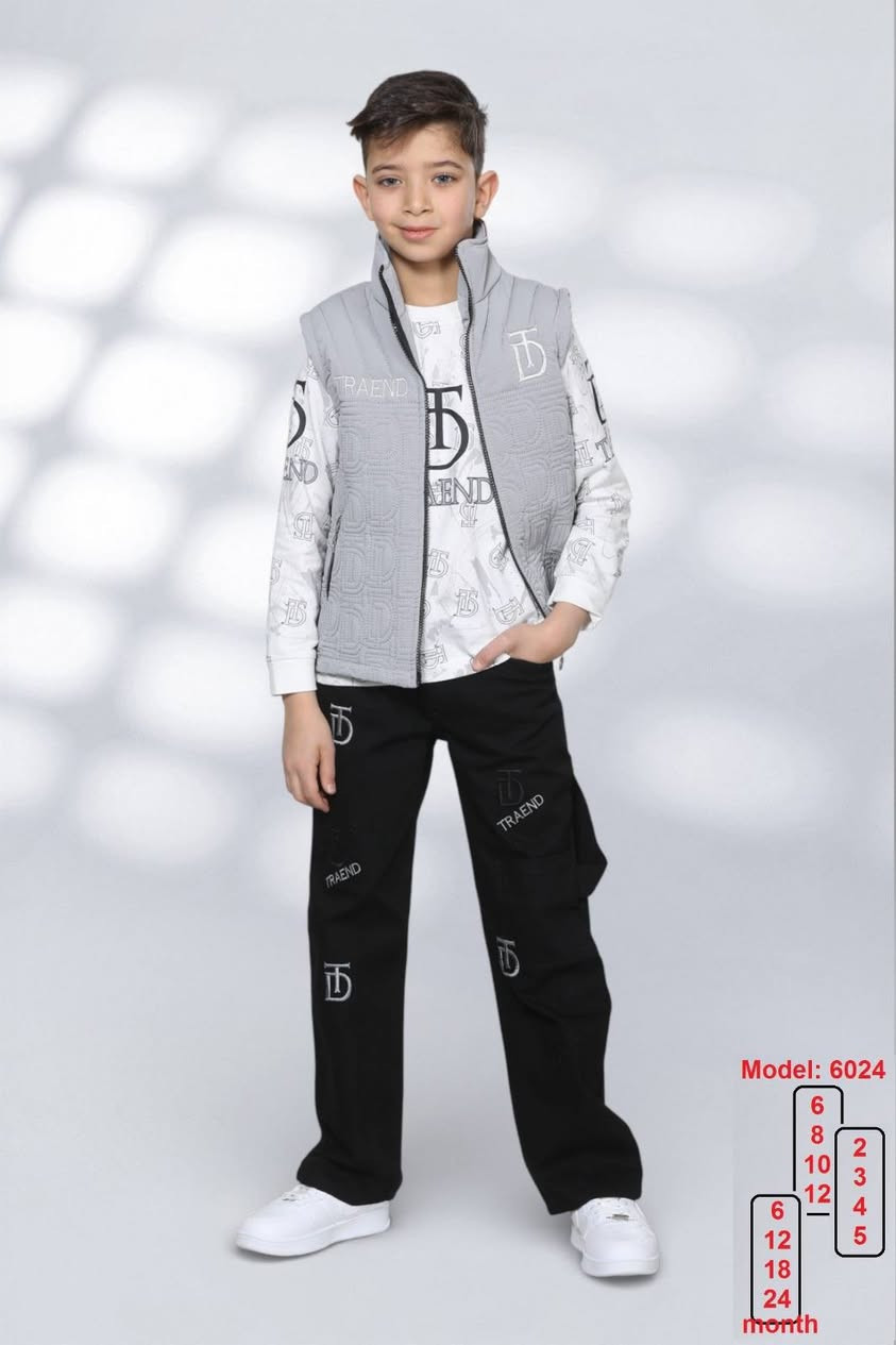 طقم ولادي 
طقم ولادي 3 قطع 
باراشوت + جنز 
مقاسات من 
2.3.4.5
6.8.10.12
تطريز و بنطلون عريض 
قال نظامي مية في المية 
السعر 1250🔥🔥🔥🔥


**إذا كنت صاحب هذا الإعلان وتريد حذفه لأي سبب، رجاءا أرسل رسالة إلى الدعم الفني**