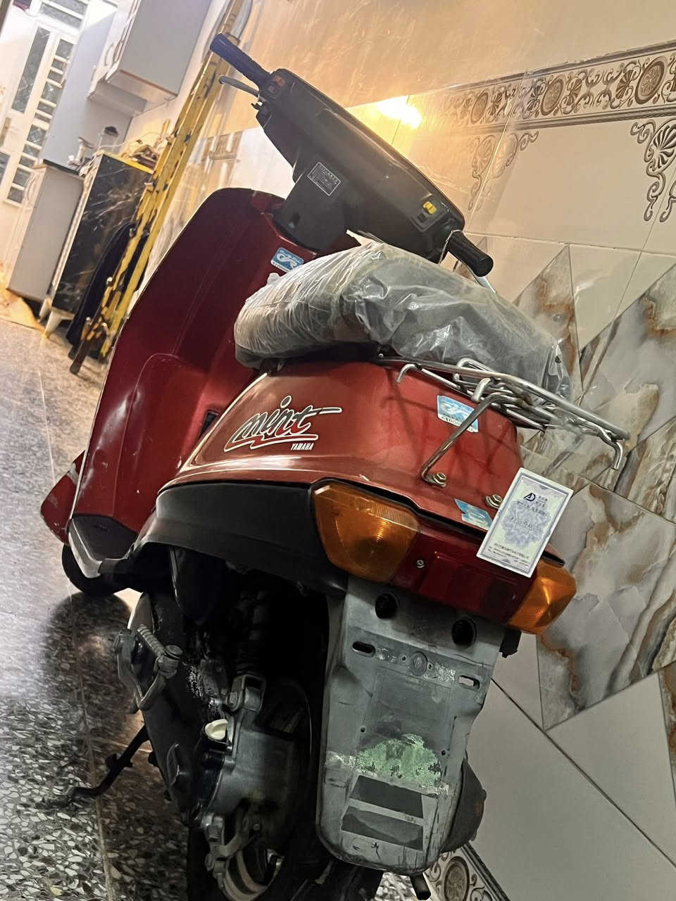 دراجة منت ياباني ياماها السرعه(٦٠)
لدراجه ماشيه ٥٢ الف 
لدراجه بعدها مال رمبه برغي مملعوب بيها 
كفاله من لمكينه ولكابريتر ولاكسل وكلشي 
السعر (٦٥٠) وبيها مجال عنواني بغداد لاامين الثانيه 
الرقم ***********
