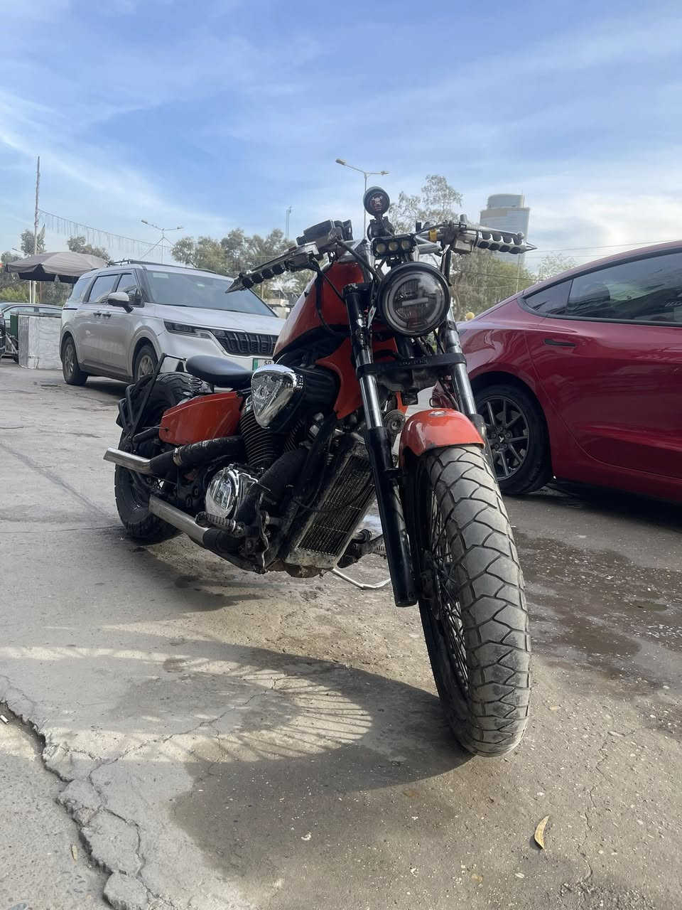 السلام عليكم
للبيع هوندا ستد ببر 400cc
كفلة مكينة و كهربائيات 
رقم و سنوية بغداد باسمي تحويل ثاني يوم هزة جديدة  
للتواصل *********** 
غير متواجد على الفيس بوك
سعر 17 و بيها مجال بسيط
