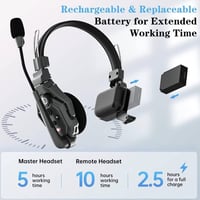 هولي لاند Solidcom C1 • ٨ سماعات • ١٦ بطارية