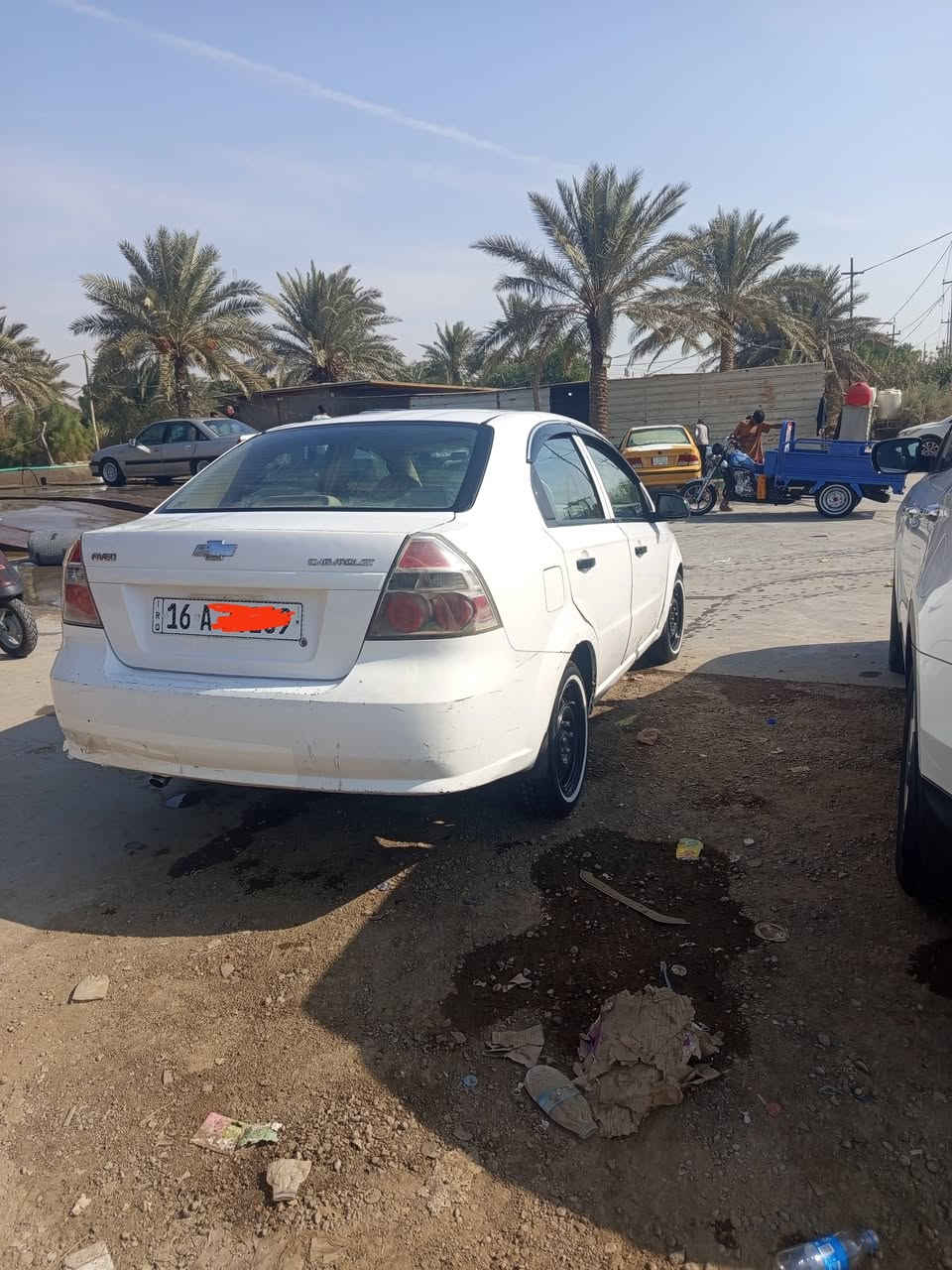 سلام عليكم سياره افيو موديل 11 سياره نضيفه كير عادي تخم تاير جديد حداد جديه كير محرك نضيفات تدفئي تبريد شغال سياره رقم انكليزي بسمي رقمه قادسيه عنوان سياره نجف كوفه شارع المعمل سياره بيع فقط بدون مراوس سعر 66 وبيه مجال الطيبين ***********
