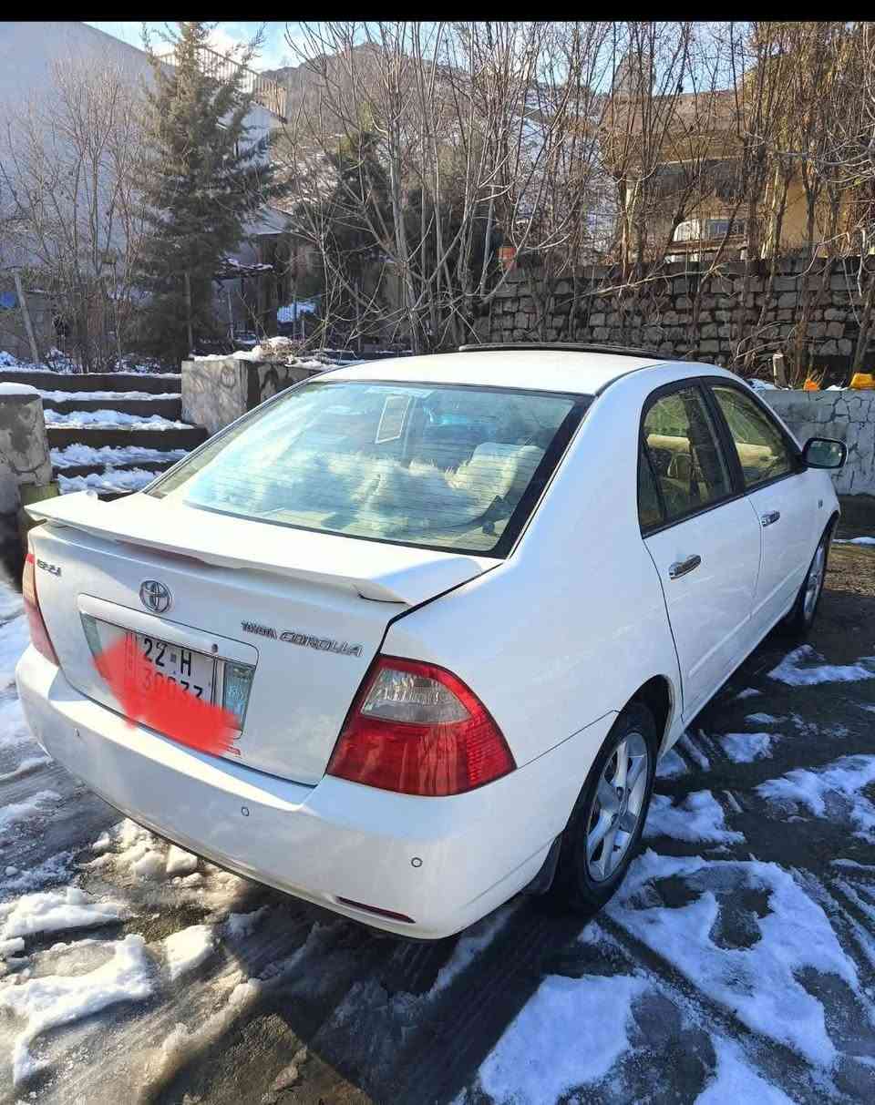 السلام عليكم 

تويوتا كورولا 2007  خلیجی #بدون صبغ 
محرك 1800
 گير توماتيك سنويه  رقم جديد حتى 2030اربيل باسمي

، لون ابيض ثلجي،✅✅
 تاير جديد ،✅
 محرك بشرط ما مفتوح  
و بدون بخار بدون دخان
،تبريد ثلج ،قمرة فتحة سلايد، 
تخم كوشنات گعية جديد

سعرها مناسب وبيه مجال 😍✅

السعر :: اطلبه بالتعليقات يصلك خاص 📩

  رقم صاحب السياره
 ***********

✅✅تابع الصفحه بيه سيارات معروضه تخدمكم 😍✅.
. 
.
