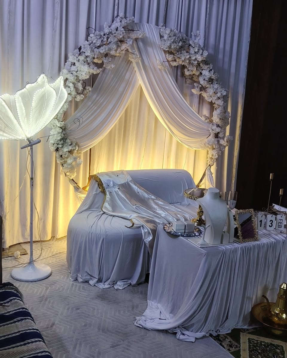 رويل للمناسبات وللاعراس والكوشات  خلیها علینا وريح خطارك ورتب مناسبتك ويانه و لتحير بالتجهیز مستعدون لتجهیز کافه المناسبات خطوبه  ختان  مهر حنه  أعياد میلاد  اعراس 
تجهیز فقط داخل بغداد   للتواصل ع الخاص او على الرقم التالي :-
*********** 
*********** 
واتساب 
ملاحظة /التجهيز داخل بغداد  فقط
