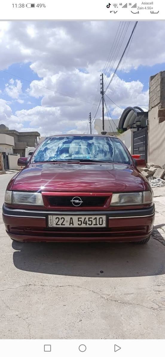 سياره اوبل فيكترا اوتوماتيك للبيع حجم ٢٠    ***********
