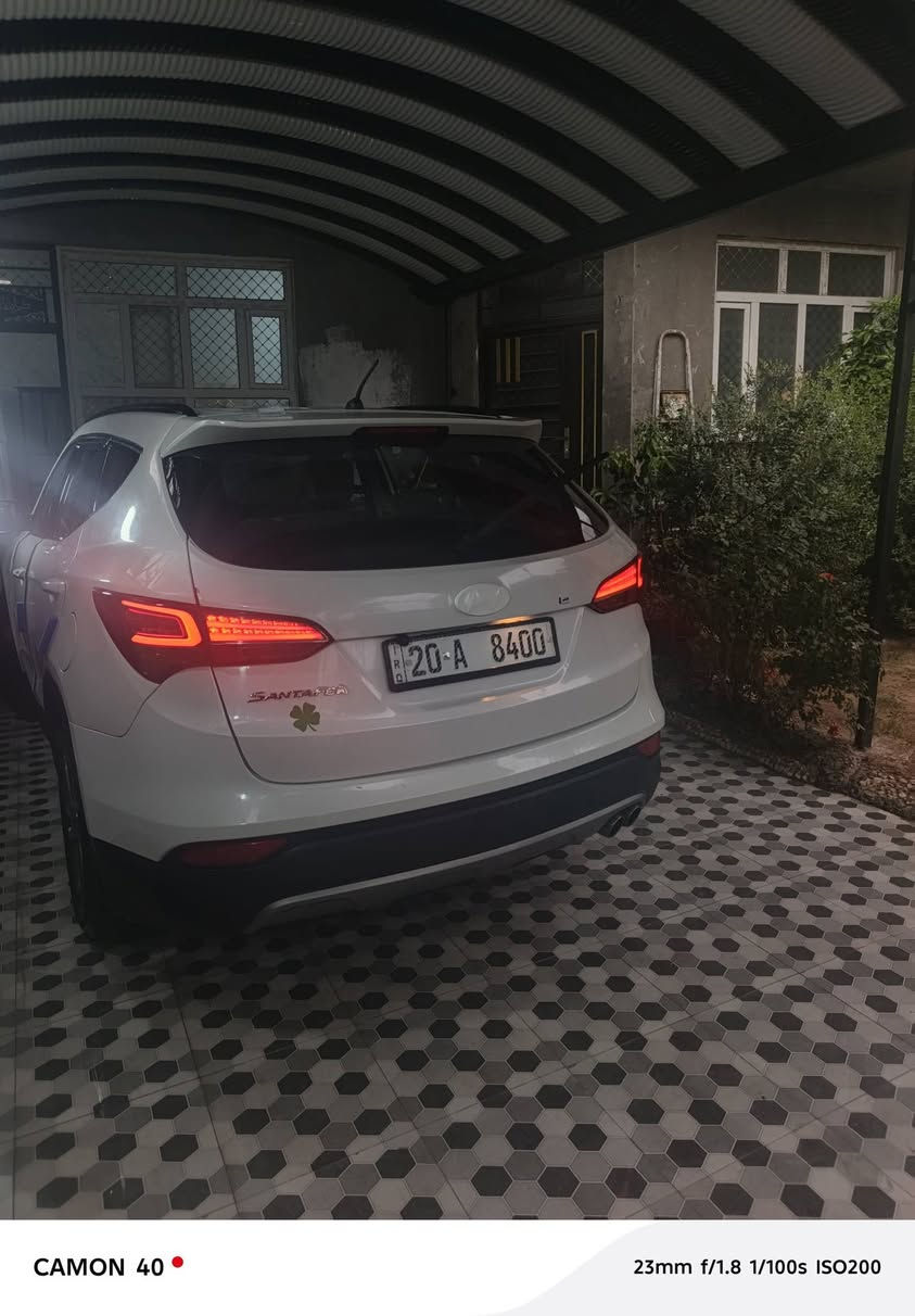 سلام عليكم البيع سنتافية ١٤ خليجي صدر امامي خلفي جديد
تايرات جدد 
مكينة ٢٤٠٠ دوش كفالة
سبعة راكب 
ثلاثة قطع تبريد 
شاشة كامرة حساسات مري ترحيب 
رقم مميز  
مكان ديالى بعقوبة 
السعر ١٣٨ ورقة وبيهة مجال 
***********
