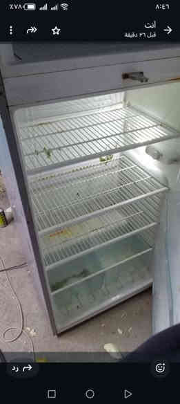 ثلاجه ١٨ قدم للبيع ب١٥٠ تجميد وتبريد فول وعلفحص للتواصل واتساب ***********
