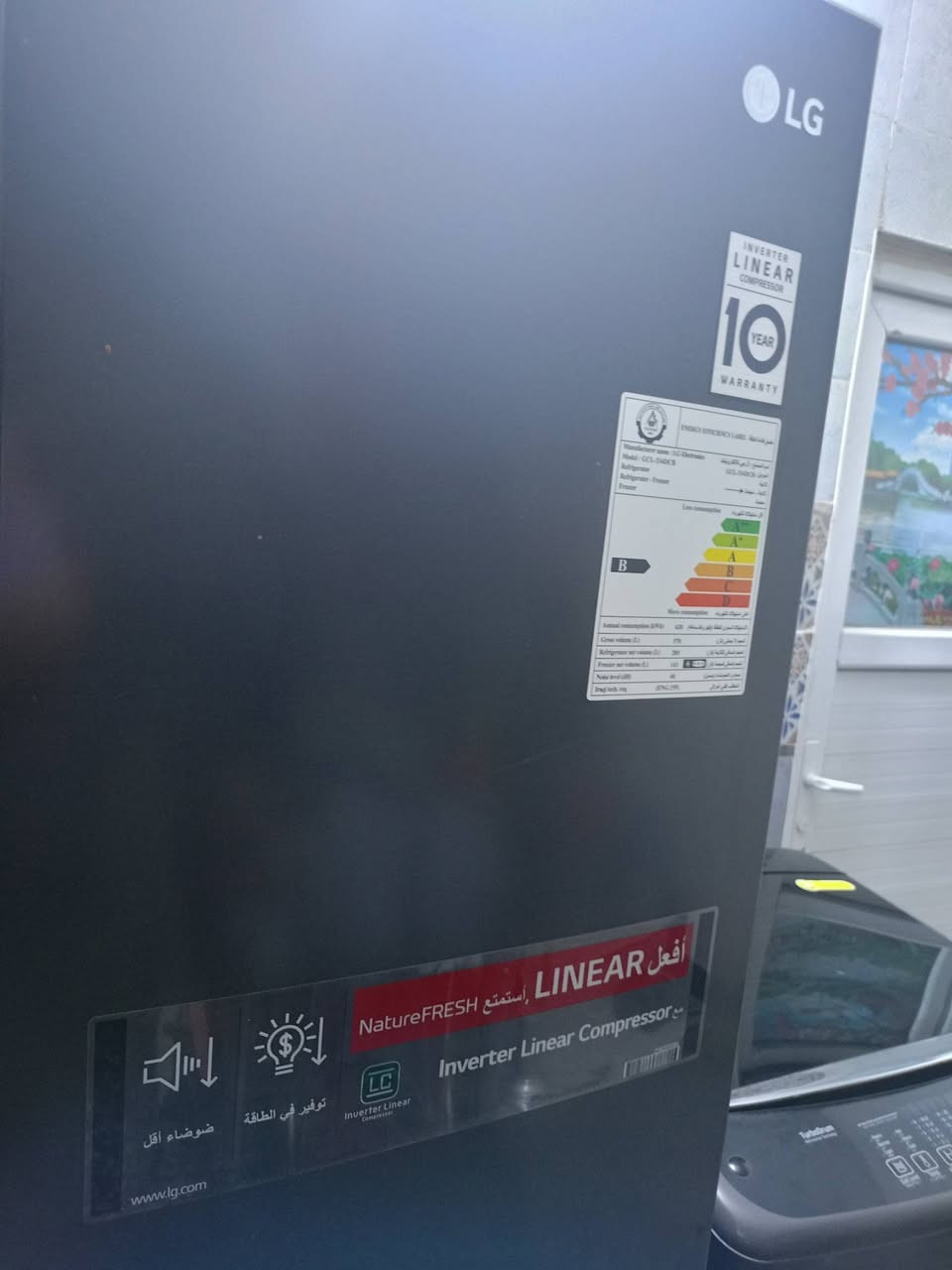 ثلاجه -مجمده LG انفيرتر  مستعمل للبيع
ضمان كمبريسر 10 سنوات 
 استهلاك أقل للكهرباء
 تنطيك مي بارد وتنطيك ثلج بلوري وثلج ناعم 
يعني حسب الاختيار
الموديل و التفاصيل الكامله موجود عالملصق
ماطورها عطل 
السعر 300 الف 
السيديه  ***********
