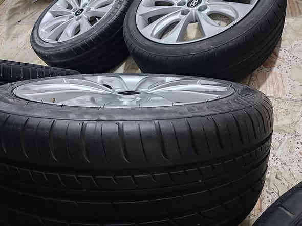 خمسه ويل كب كوري الاصلي حجم 18شرط الفحص بلبلنص لاعواج ولاتصليح مصبوغ فول نضافه يرهم سوناتا ازيرا جميع الكوري مع تخم تاير حجم 18.45.225نضافه 80بلميه بيع او مراوس السعر 275قفل مكاني نجف مكتب الرشيد ***********
