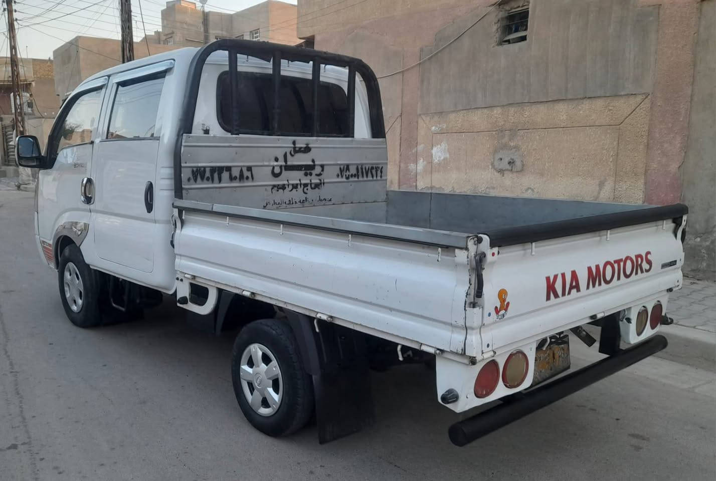 كيا للبيع دبل قماره موديل ٢٠٠٨ رقم صلاح الدين سياره حلوه مصبوقه حزام جماليه كير محرك مكفول السعر ٨٥ وبي مجال العنوان بغداد الطارميه الهاتف 
***********
***********
