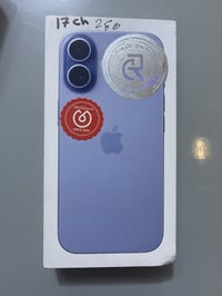 أيفون 17 جديد ما مفتوح الجهاز ولا مفعل بعدة بل باكيت بس الباكيت مفتوح ...