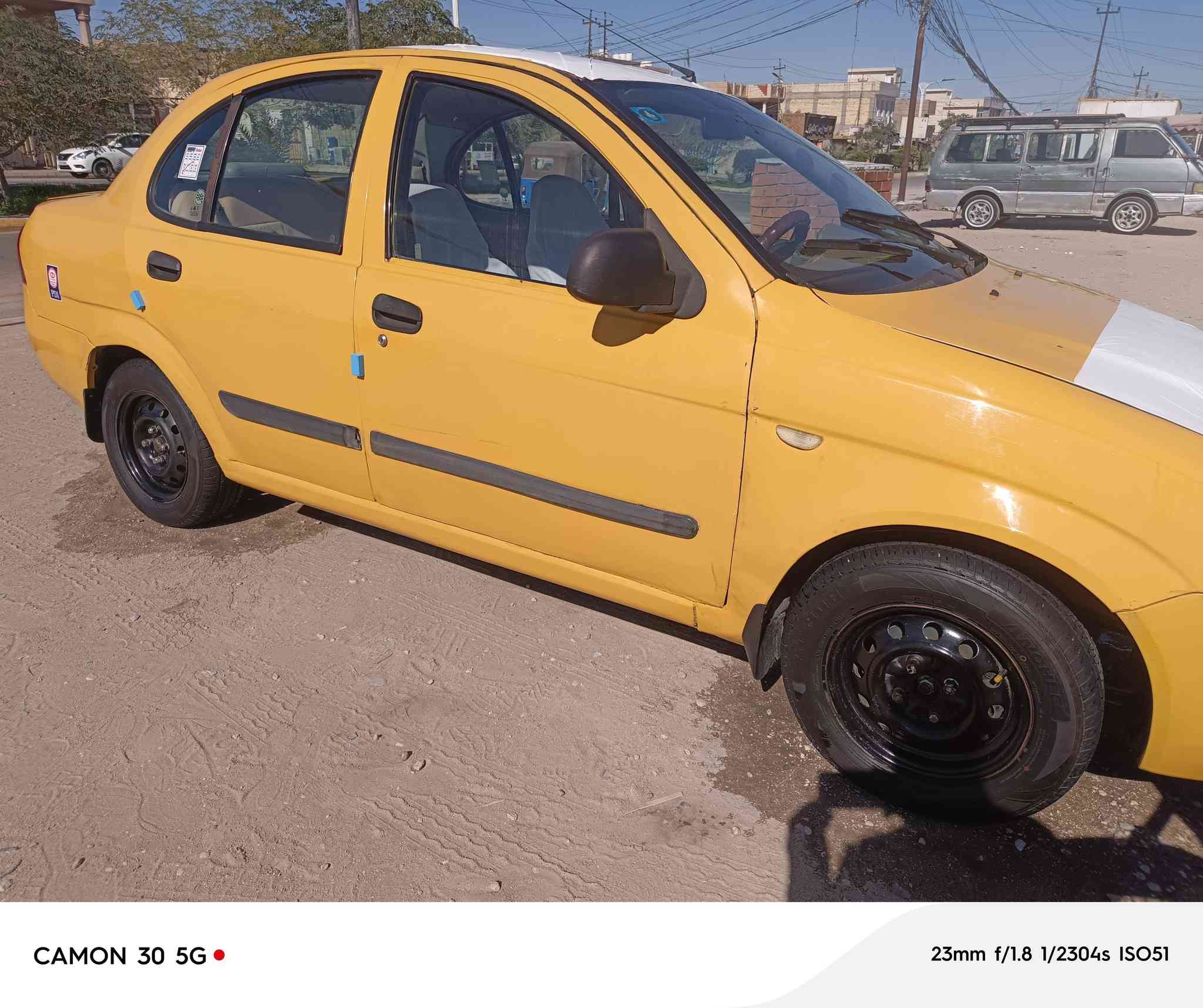 السلام عليكم طيبه مديل 2015 مصفره هيئه وغرامات رقم بغداد انكليزي هزه جديده كير ومكينه وحداديه وشواصي مكفولات سياره جاهزه مكاني كربلاء السعر 34وبيه مجال الاستفسار *********** مامتواجد علنت
