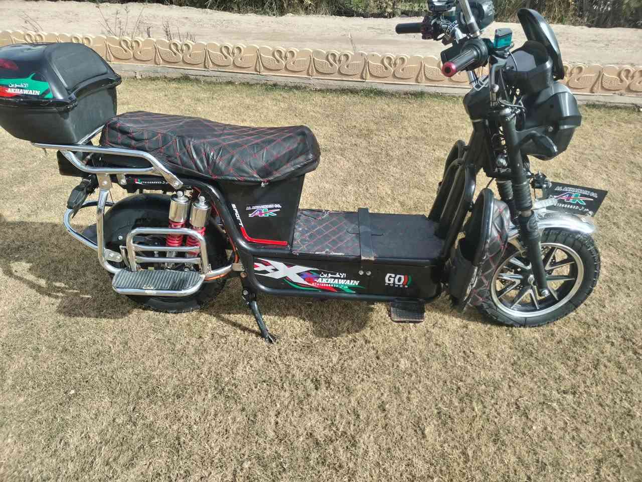 سلام عليكم موطور شحن 6بطاريه الموطور نضافته واضحا كدامكم او اني متوازي ع بيعته الموطور مصارله شهرين من شتريته يعني النضافه فول السعر رايده 650او بي مجال للطيبين للتواصل واتساب *********** المكان الفلوجه
