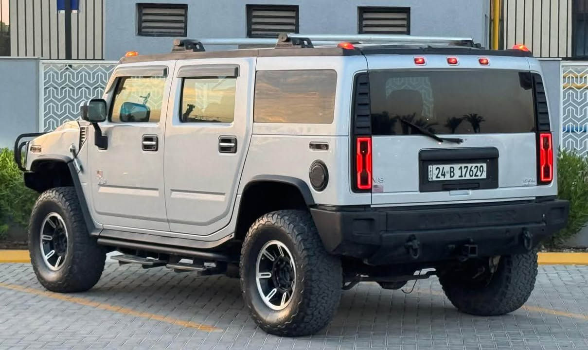 همر للبيع H2 موديل 2003
محرك V8  6100 سیاره جاهزة من كلشي تخم تایر  حدادية من طول الطول جديده اصلي وكالة 
 تبريد ثلج بمعنى كلمة 
بيها منظومة غاز 
درع امامي 
راكات قمارة
درع اسفل المحرك
داخل جلد
قماره اسود كنتارة 
خزن ميموري
مري كهرباء
شاشه تاب
كامرة خلفية
منظومه زینون
بك لايت حديث مال EV 
سیاره مصبوغة حزام جمالية رصاصي
كفالة من الضربة والحادث والعيب
رقم دهوك تريد تحويل او وكالة 
السعر المطلوب 175$ وبيها مجال 
للاتصال 
***********
***********
مكاني بغداد حي الجهاد الشراي يتصل
