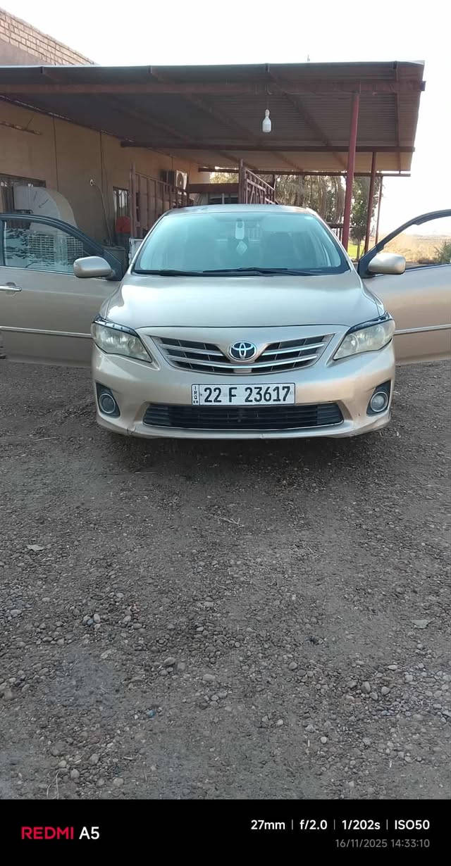 🚗 تويوتا كورولا للبيع

📅 الموديل : 2011 خليجي
💰 السعر : 115 ورقة 
📍 المحافظة : بغداد - اليوسفية 
📞 واتساب / اتصال : ***********
عادل العامري 

📸 الصور مرفقة أدناه

⚠️ الإعلان مسؤولية المالك – يرجى الفحص قبل الشراء
