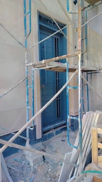 جرجوبه ٦ انج • حديد ٢ ملم • نقل وتثبيت