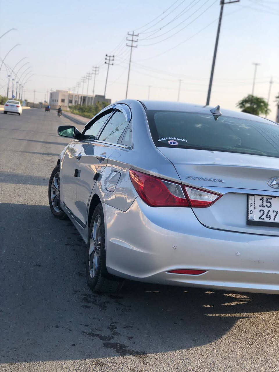 سوناتا 11  رقم انبار دولي وارد امريكي قطعتين صبغ السعر 100 وبيه مجال للشراي
الاتصال ***********
مكاني الانبار هيت زوية البونمر
