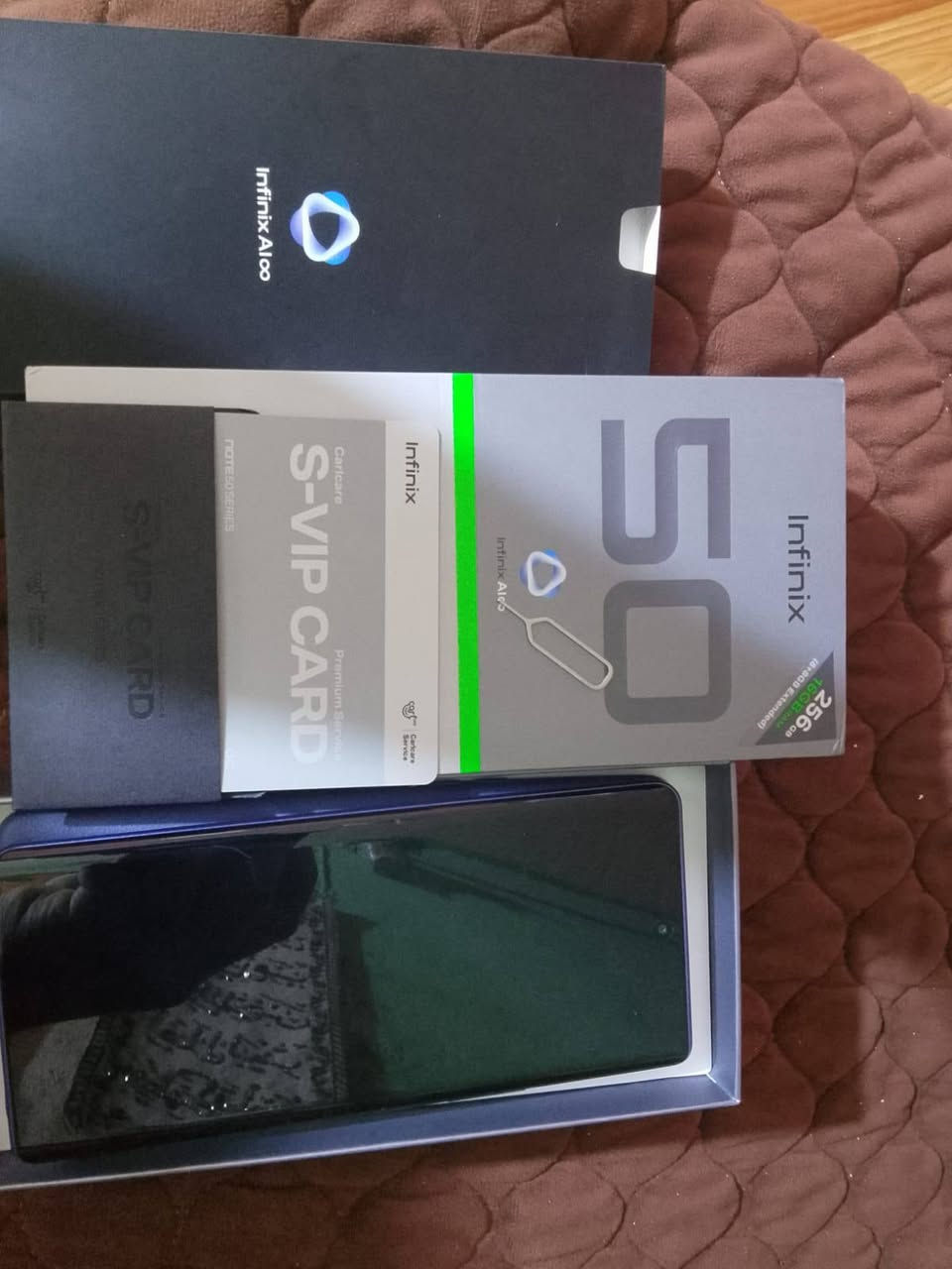 جهاز انفنكس نوت 50S5G
جهاز جديد امس اخذته  اخذته ب 350 مكفول من كلشي 
عنوان ناصريه المدينه تواصل ***********
