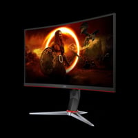 عندي شاشة AOC 144hz va منحنية دقة 2K للبيع الشاشة مابيهة اي عيب والعلب...